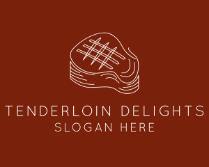 Minimalist Grilled Steak logo