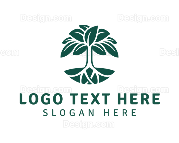 Organic Tree Planting Logo