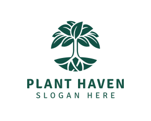 Organic Tree Planting logo design