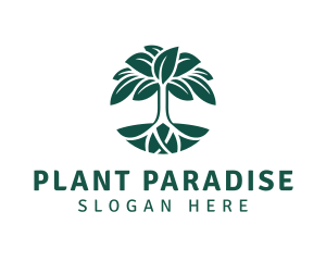 Organic Tree Planting logo design