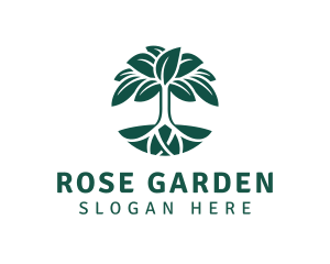 Organic Tree Planting logo design