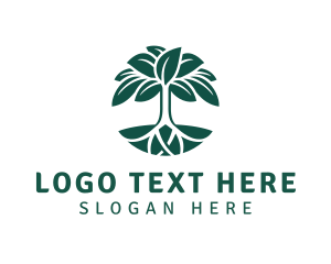 Essential - Organic Tree Planting logo design
