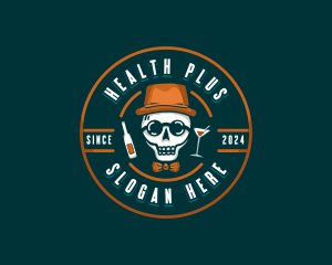 Skull Liquor Bar Logo