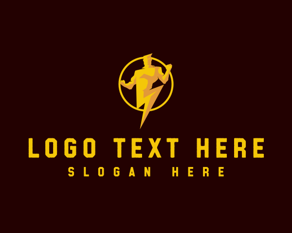 Flash logo example 2