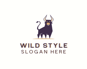 Wild Bull Buffalo  logo design