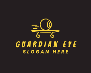 Fast Eye Skateboard logo design