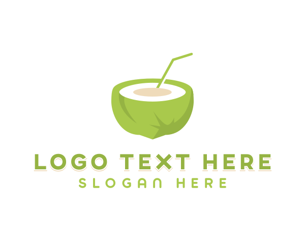 Coconut logo example 2