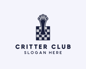 Chess Piece Board logo design