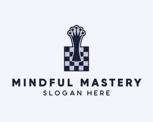 Chess Piece Board logo design