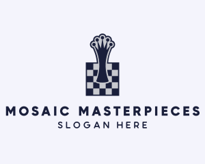 Chess Piece Board logo design