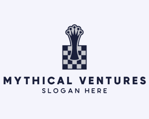 Chess Piece Board logo design