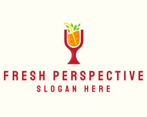 Fresh Orange Beverage logo