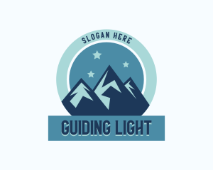 Peak Mountain Summit logo design