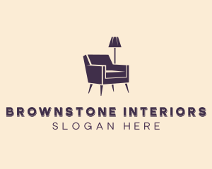 Chair Interior Furniture logo design