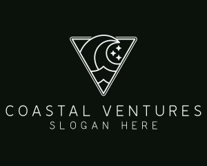 Ocean Sea Waves logo design