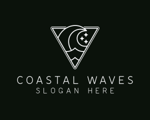 Ocean Sea Waves logo design