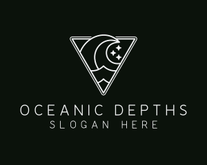 Ocean Sea Waves logo design