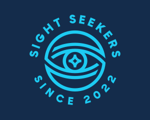 Tech Surveillance Eye logo design