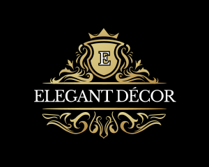 Elegant Crest Crown logo design