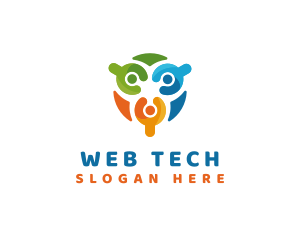 Social Tech Organization logo design