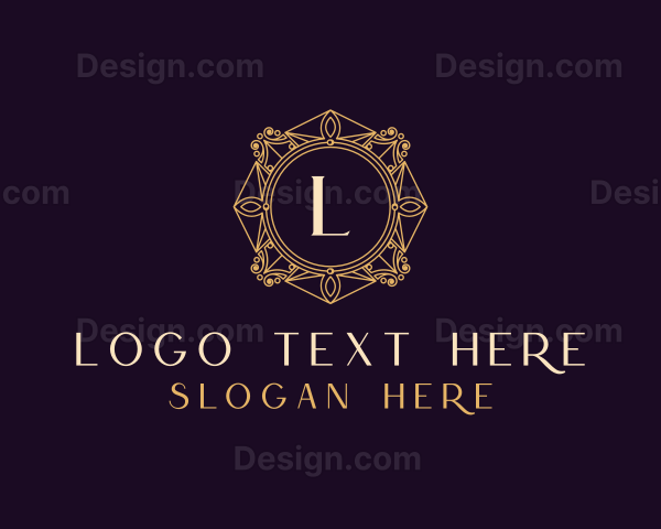 Elegant Frame Ornament Logo