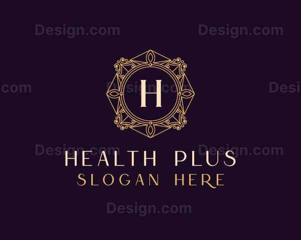 Elegant Frame Ornament Logo