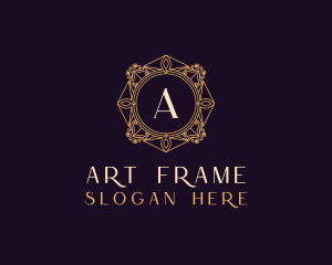 Elegant Frame Ornament logo design