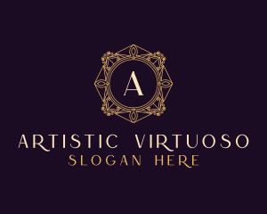 Elegant Frame Ornament logo design