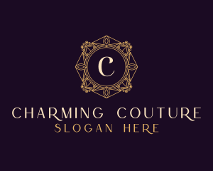 Elegant Frame Ornament logo