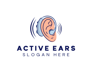 Hearing Aid Device logo design