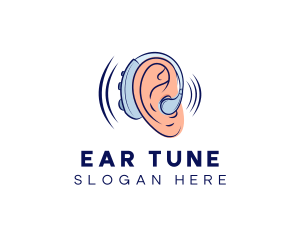 Hearing Aid Device logo design