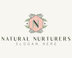 Ornamental Leaf Garden logo design