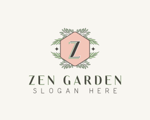 Ornamental Leaf Garden logo design