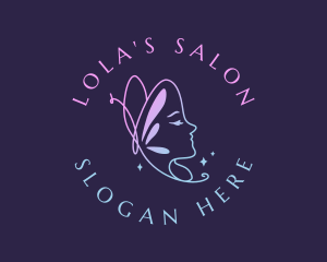 Butterfly Beauty Salon logo design