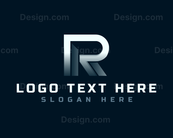 Creative Industrial Letter R Logo