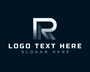 Creative Industrial Letter R logo