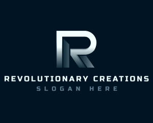 Creative Industrial Letter R logo design