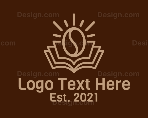 Coffee Bean Book Logo