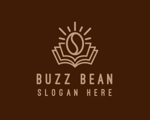 Coffee Bean Book logo design