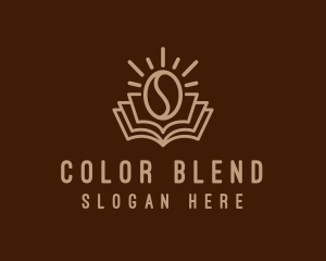 Coffee Bean Book logo design