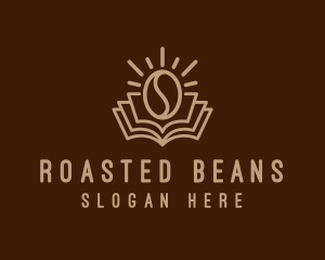 Coffee Bean Book logo design