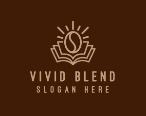 Coffee Bean Book logo design