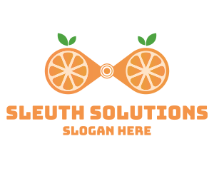 Orange Fruit Binoculars logo