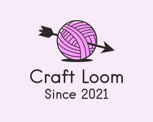 Arrow Yarn Ball  logo