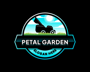 Lawn Mower Maintenance logo design