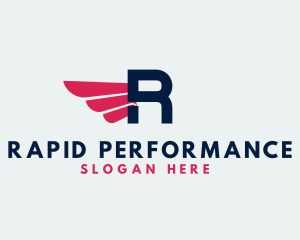 Logistics Delivery Wings logo