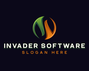 Digital Software Sphere logo design