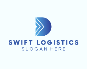 Logistics Forward Letter D logo