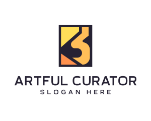 Modern Art Painting logo design