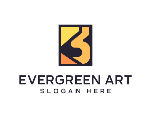 Modern Art Painting logo design